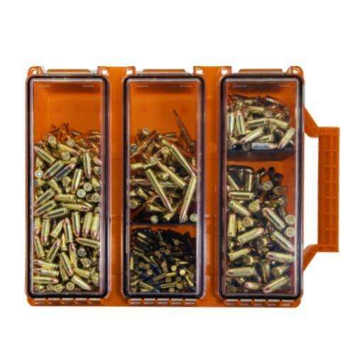 Misc. Accessories Berrys Mfg Ready Series Berrys Ammo Can Tri-Can Utility Box Orange • Model: Ready Series